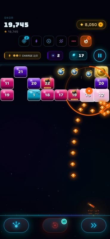 Brickavity — gravity well gameplay