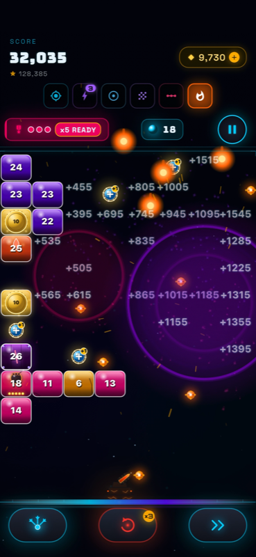 Multiball chaos